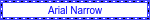 arial-narrow font