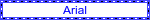 arial font