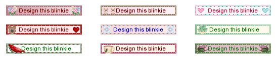 Select a blinkie template