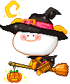Witch On Broom